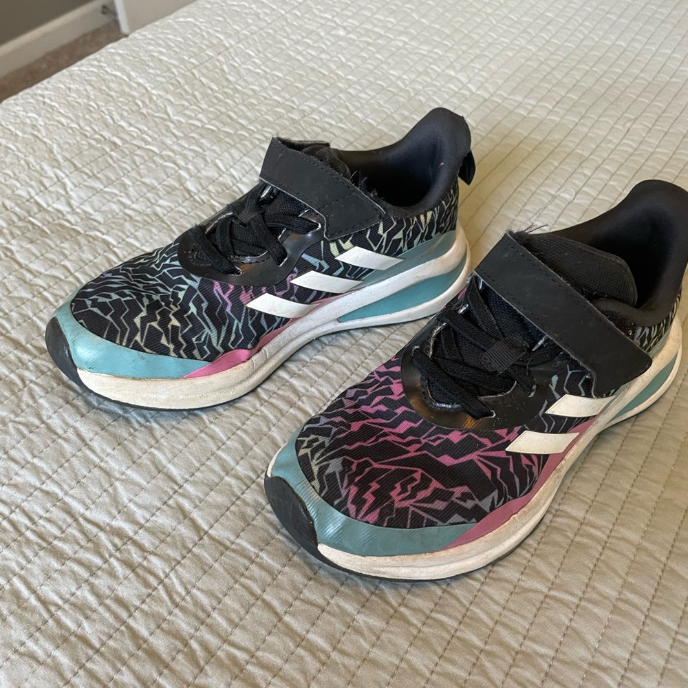 Adidas size 1 sneakers